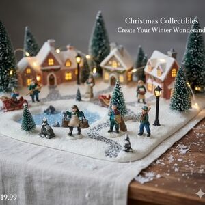 Cobblestone Corners Windham Heights Christmas Village #45